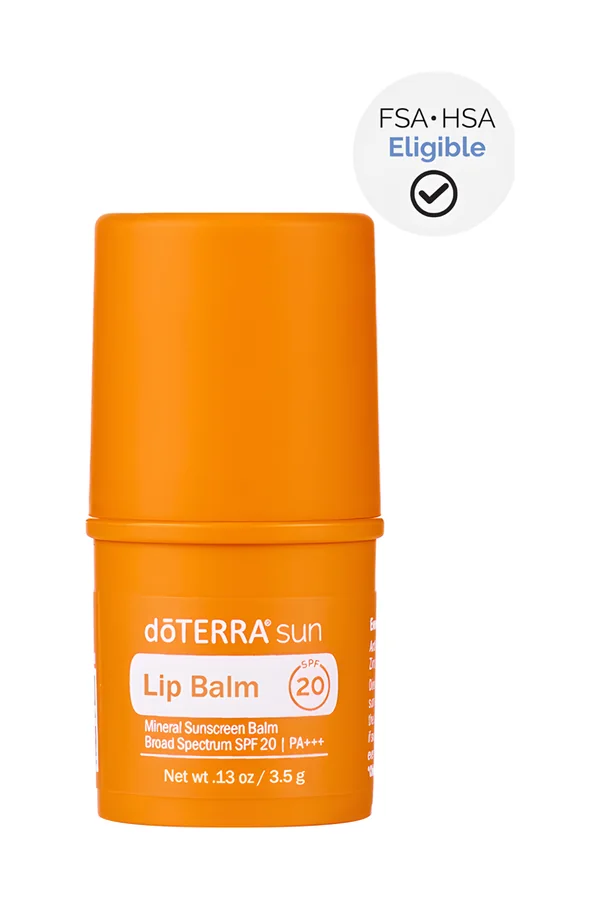 Солнцезащитный бальзам для губ dōTERRA sun, минеральный