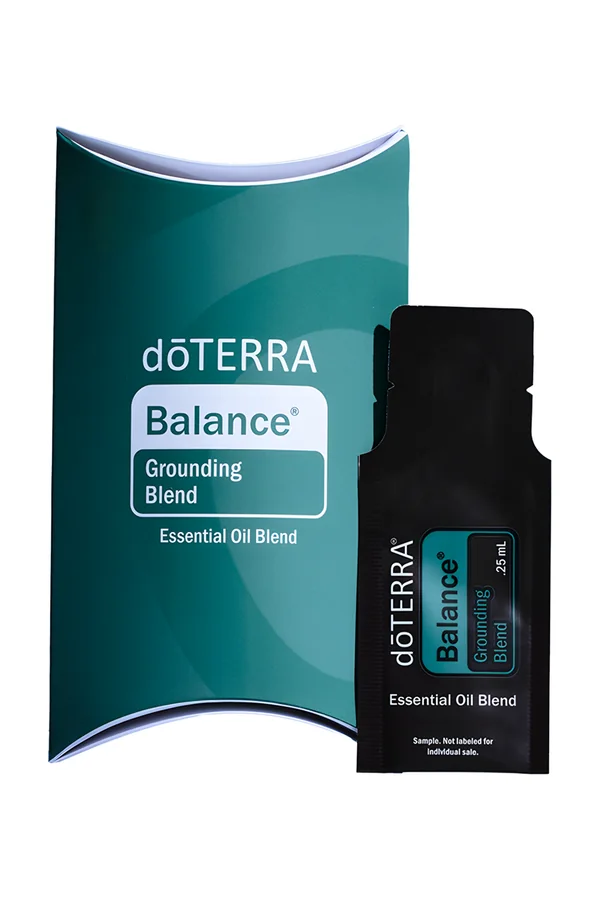 Пробники 0,25 мл: заземляющая смесь dōTERRA Balance, 20 шт.